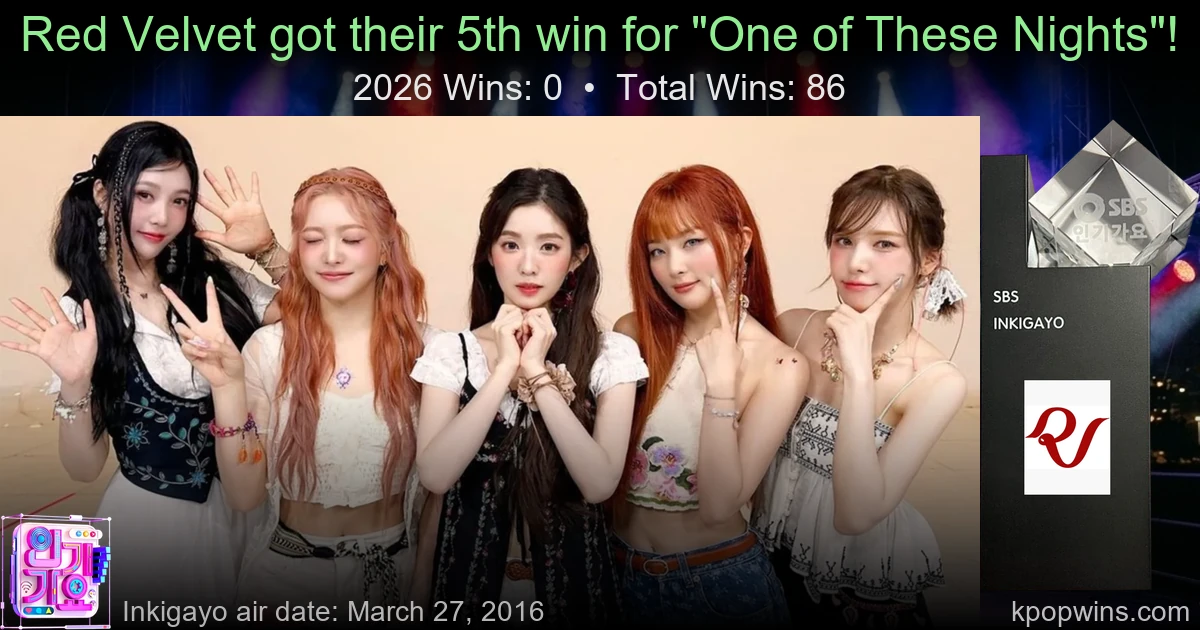 Red Velvet - One of These Nights